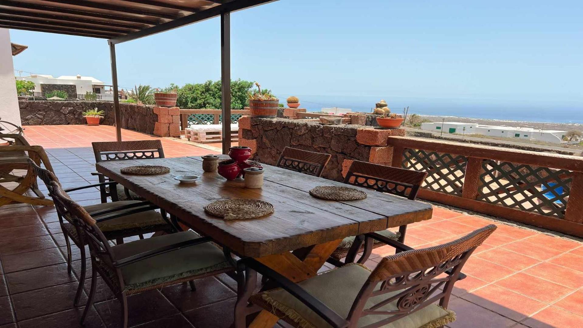 הוילה Tías Preciosa Casa Cristian Y Maria Con Piscina Privada מראה חיצוני תמונה